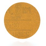imagen de 3M Hookit Recubierto Óxido de aluminio Amarillo Disco de velcro - Óxido de aluminio - 3 pulg. - P120 - Grueso - 00919