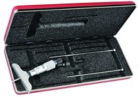 imagen de Starrett Medidor de profundidad micrométrico - longitud de 2-1/2 pulg. - diámetro de 1/8 pulg. - 440Z-3L