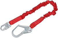 imagen de Protecta PRO Stretch Cuerda absorbente de impactos 1340121 - 6 pies - Rojo - 01136