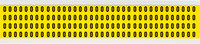 imagen de Brady 3400-0 Etiqueta de número - 0 - Negro sobre amarillo - 1/4 in x 3/8 in - B-498