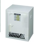 imagen de Justrite Haz-Alert Gabinete de almacenamiento de material peligroso 24004 - 2 1/2 L - Blanco - 13496