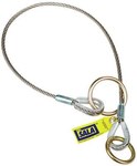 imagen de DBI-SALA Tie-Off Adaptor 5900552, Double O-Ring, Stainless Steel, 3/8 in x 10 ft, Silver - 16261
