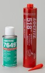 imagen de Loctite 518 Anaerobic Flange Sealant - High Strength - 300 ml Cartridge Includes 4.5 oz Loctite 7649 Primer - 01086, IDH: 2102986