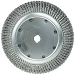imagen de Weiler 09999 Wheel Brush - 15 in Dia - Knotted - Standard Twist Steel Bristle