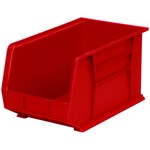 imagen de Akro-mils Akrobin 60 lb Rojo Polímero de grado industrial Colgado/Apilado Contenedor de almacenamiento - longitud 18 pulg. - Ancho 11 pulg. - Altura 10 pulg. - Compartimientos 1 - 30260 RED