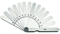 imagen de Starrett Acero templado Medidor de espesor con hojas rectas - 467