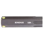 imagen de Bondhus ProHold T80 Torx Bit Driver Bit 32080 - Protanium Steel - 2 in Length