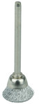 imagen de Weiler Steel Cup Brush - Unthreaded Stem Attachment - 5/8 in Diameter - 0.005 in Bristle Diameter - 26074