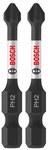 imagen de Bosch Impact Tough #2 Phillips Broca de potencia ITPH2202 - Acero De Aleación - 2 pulg. Longitud - 63843