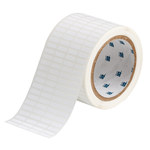 imagen de Brady THT-14-488-10 Rollo de etiquetas troqueladas para impresoras - 0.65 pulg. x 0.2 pulg. - Poliéster - Blanco - B-488