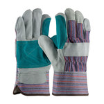 imagen de PIP 84-7533 White Large Split Cowhide Leather Work Gloves - Wing Thumb - 10.5 in Length