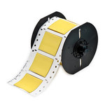 imagen de Brady B33D-1000-2-342YL Funda de impresora troquelada - 2 pulg. x 1 pulg. - Amarillo - B-342
