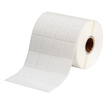 imagen de Brady THT-91-498-2.5-SC Rollo de etiquetas troqueladas para impresoras - 0.75 pulg. x 0.937 pulg. - Vinilo - Blanco - B-498