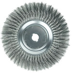 imagen de Weiler 08209 Wheel Brush - 12 in Dia - Knotted - Standard Twist Steel Bristle
