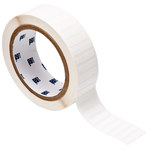 imagen de Brady THT-199-482-3 Rollo de etiquetas troqueladas para impresoras - 1.25 pulg. x 1.05 pulg. - Poliéster - Blanco - B-482