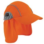 imagen de Ergodyne Chill-Its 6650 High-Visibility Orange Hi Cool/Terry Cloth Sun Hat & Neck Shade - 720476-12521