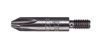 imagen de Vega Tools #2 Phillips Roscado Broca impulsora 83230P2X - Acero S2 Modificado - 1 3/16 pulg. Longitud - Fosfato de manganeso acabado - 00768