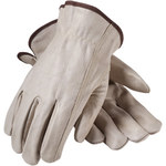 imagen de PIP 68-165 White Small Grain Cowhide Leather Driver's Gloves - Keystone Thumb - 8.8 in Length - 68-165/S