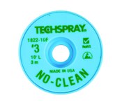 imagen de Techspray #3 No Clean Flux Coating Desoldering Braid - Green - 0.075 in x 10 ft - 1822-10F