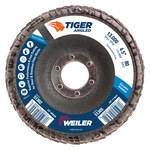 imagen de Weiler Tiger Angled Flap Disc 51302 - Zirconium - 4-1/2 in - 80 - Medium
