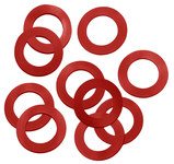imagen de Precision Brand Rojo Poliéster Cuña del eje - 2 pulg. D.I. - 44857