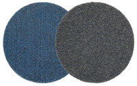 imagen de Weiler No tejido Óxido de aluminio Azul Disco de velcro - Óxido de aluminio - 5 pulg. - Muy fino - Muy fino - 51515