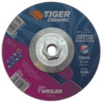 imagen de Weiler Tiger Ceramic Disco esmerilador 58330 - 7 pulg. - Cerámico - 24