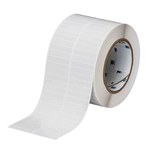 imagen de Brady THT-4-797-10 Etiqueta de circuito impreso troquelada - 1.5 pulg. x 0.25 pulg. - Poliimida - Blanco - B-797