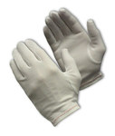 imagen de PIP CleanTeam 98-701 White Cut and Sewn Disposable Gloves - Industrial Grade - 8 in Length