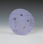 imagen de 3M Hookit Recubierto Óxido de aluminio Morada Disco de velcro - Óxido de aluminio - 5 pulg. - P220 - Muy fino - 19637