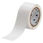 imagen de Brady THT-17-7546-3 Rollo de etiquetas troqueladas para impresoras - 2 pulg. x 1 pulg. - Poliéster - Blanco - B-7546