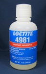 imagen de Loctite Super Bonder 4981 Cyanoacrylate Adhesive - 1 lb Bottle - 18695, IDH:229813