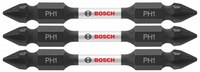 imagen de Bosch #1 Phillips Juego de puntas dobles ITDEPH12503 - Acero De Aleación - 2.5 pulg. Longitud - 48400
