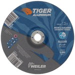 imagen de Weiler Tiger Aluminum Disco esmerilador 58233 - 9 pulg. - A/O óxido de aluminio AO - 24 - R