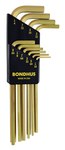 imagen de Bondhus GoldGuard Long Arm Hex Key L-Wrench Set 38138