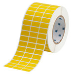 imagen de Brady THT-5-437-10-YL Die-Cut Printer Label Roll - 1 in x 1/2 in - PVF - Yellow - B-437 - 30169