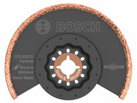 imagen de Bosch Starlock Carburo Cuchilla oscilante - 1/8 pulg. de ancho - longitud de 3-1/2 pulg. - OSL312CG