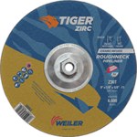 imagen de Weiler TIGER Roughneck Pipeliner Grinding Wheel 58062 - 9 in - Zirconium - 30