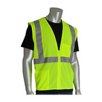 imagen de PIP High-Visibility Vest 302-0702Z-LY/2X - Size 2XL - Lime Yellow - 23931