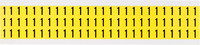 imagen de Brady 3410-1 Etiqueta de número - 1 - Negro sobre amarillo - 11/32 pulg. x 1/2 pulg. - B-498