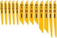 imagen de DEWALT Acero de alta velocidad Juego de hojas de sierra de sable - DWAFV413SET