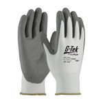 imagen de PIP G-Tek PolyKor 16-D622 White 3XL PolyKor Cut-Resistant Gloves - ANSI A2 Cut Resistance - Polyurethane Palm & Fingers Coating - 16-D622/3XL