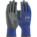 imagen de PIP G-Tek Navy XL Polyester Work Gloves - Nitrile Palm & Fingers Coating - 34-315/XL