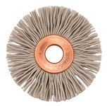 imagen de Weiler Nylox 16310 Wheel Brush - 1 3/8 in Dia - Crimped Nylon Bristle