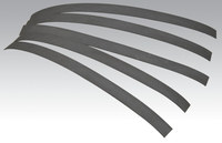 imagen de Dynabrade Almohadilla de platina - 1/2 in (13 mm) de ancho - longitud de 7 in (178 mm) - 11027