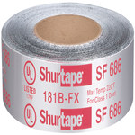 imagen de Shurtape ShurMASTIC Cinta de papel de aluminio - 2 pulg. Anchura x 100 pies Longitud - 17 mil espesor total - SHURTAPE 183431