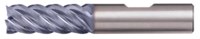 imagen de Bassett End Mill B05848 - Carbide - 5 Flute - 1/4 in Straight Shank