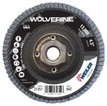 imagen de Weiler Wolverine Type 29 Flap Disc 31351 - Zirconium - 4-1/2 in - 60 - Medium