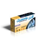 imagen de QRP Qualatrile BQF12 Azul 2XG Látex Guantes desechables - Grado Alimento - acabado Áspero - Longitud 12 pulg. - bqf12 2xl