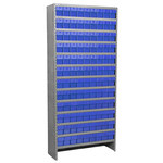 imagen de Akro-mils Sistema de estantería fijo ASC1279142 - Acero - 13 estantes - 108 gavetas - ASC1279142 BLUE